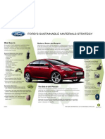 Ford Sustainable Materials Fact Sheet