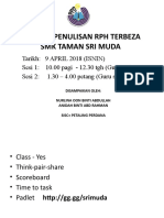 9 April 2018 SMK Taman Sri Muda RPH Terbeza
