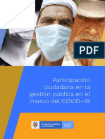 Participación Ciudadana en La Gestión Pública en El Marco Del COVID-19