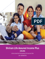 Brochure Shriram Assured Income Plus Online