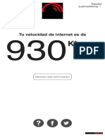 Prueba de Velocidad de Internet PDF