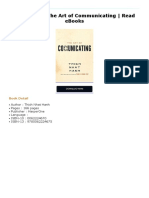 The Art of Communicating PDF