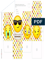 Emojis Caja Cubo TEXTO EDITABLE 3 PDF