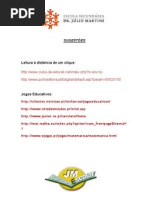 Leitura à distância de um clique e Jogos educativos