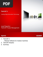 Twincat 3: Josef Papenfort Twincat Product Management