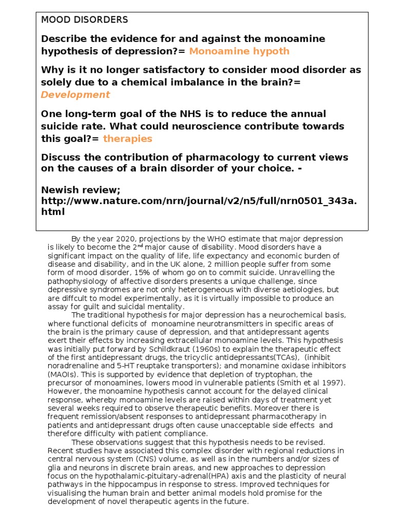 Essay depression disorder 05 image