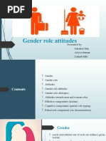 Gender Roles Attitude Scale Overview | PDF | Gender Role | Marriage