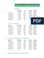 Introducción A Las Tablas Dinámicas