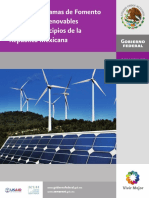 Guia Programas Fomento Energias Renovables Municipios Republica Mexicana