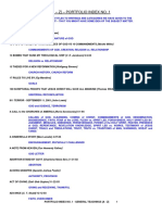 General Teachings (A Â - Z) Â - Portfolio Index No. 1 - Lighthouse Library ...