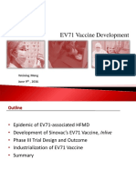 EV71 Vaccine Development: Weining Meng June 9, 2016