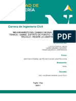 Examen Final - Gestion Integral de Proyectos de Construccion