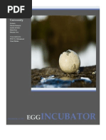 Download Egg Incubator - Project Report by Juahir Bk SN46969946 doc pdf