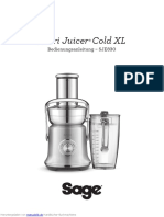 SAGE Nutri Juicer Cold XL - Sje830