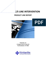 Slickline/E-Line Intervention