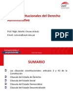 2- Bases Constitucionales del D. Adm.