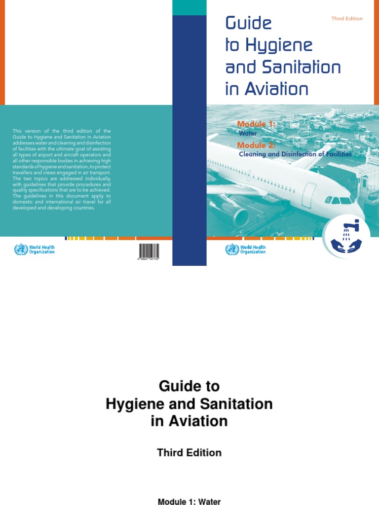 Guide To Hygiene and Sanitation in Aviation: Water Cleaning and ...