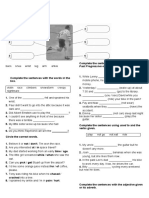 Past Progressive of The Verbs in Brackets