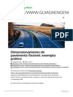 Dimensionamento de pavimento flexível_ exemplo prático - Guia da Engenharia 1