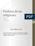 Profetas de Las Religiones