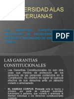 GARANTÍAS CONSTITUCIONALES