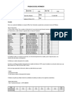 Prueba de Excel Intermedio