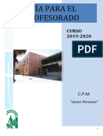 Guía Del Profesorado 2019-2020