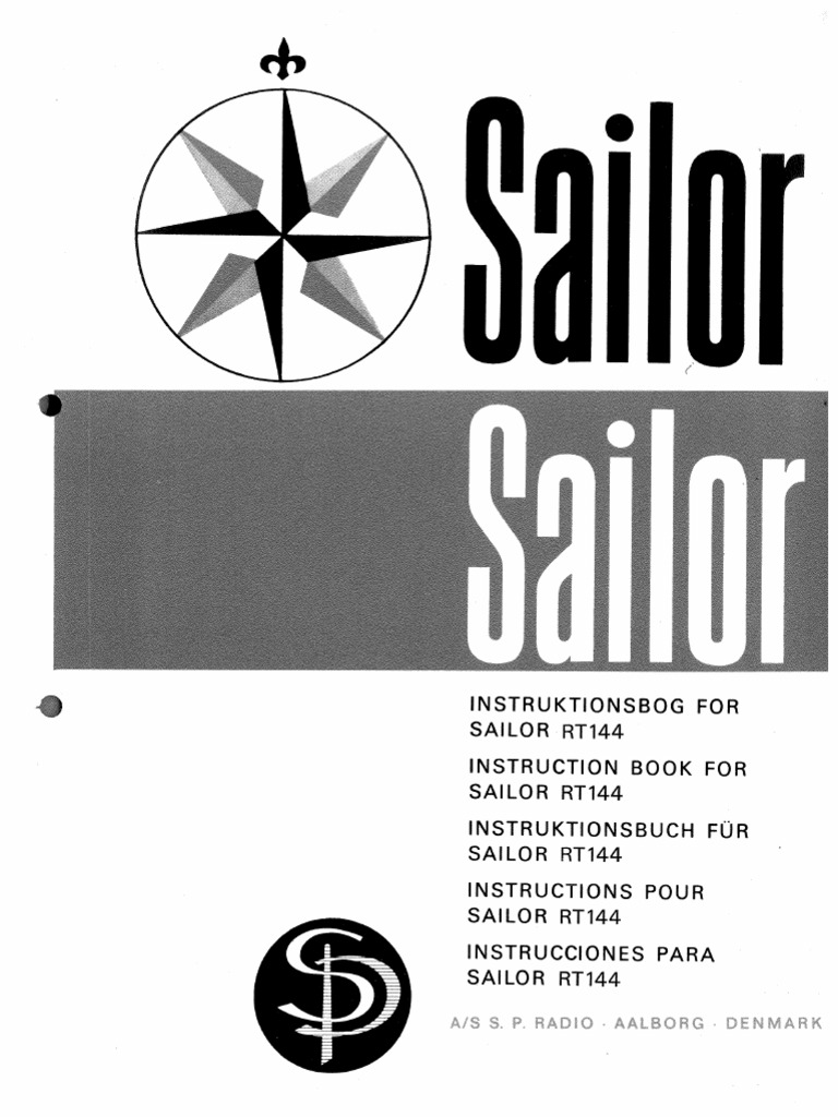 Sailor RT-144 PDF | PDF