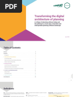Transforming The Digital Architecture of Planning