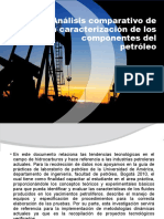 Análisis Comparativo de La Caracterización de Los Componentes Del Petróleo