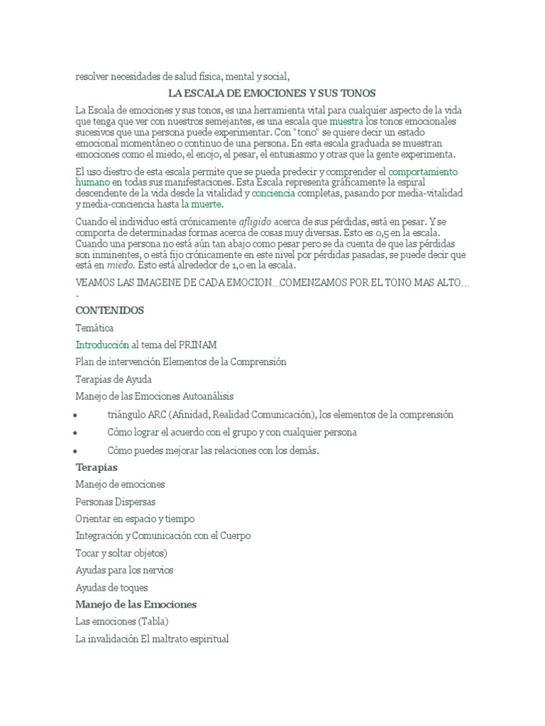 Escala de Emociones en Adultos Mayores | PDF | Las emociones | Bienestar