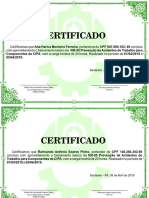 Certificado Rafael 2019 - NR05