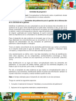 Evidencia Taller Conceptualizar Los Componentes Del Patrimonio para La Gestión de La Información en La Actividad de La Guianza