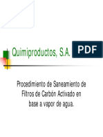 Saneamiento de Filtros de Carbn Activado Web