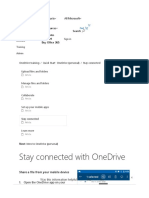Stay Connected With OneDrive