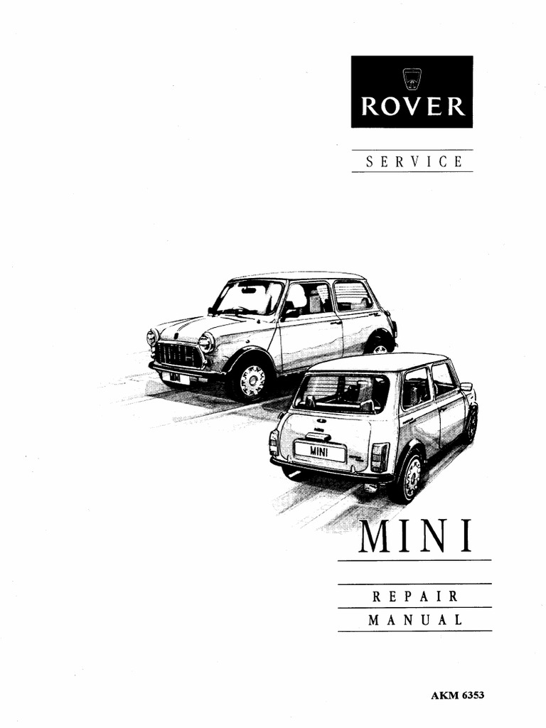 Mini Repair Manual 76-89 PDF | PDF