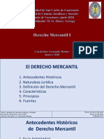 Derecho Mercantil.