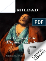 Humildad - El Mensaje de Miqueas para Hoy (Spanish Edition)