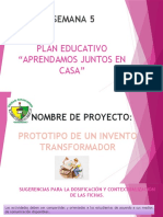 Prototipo de un invento transformador