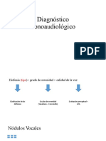 Diagnóstico Fonoaudiológico