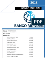 BANCO MUNDIAL Informe