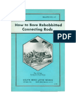 1936 - How to Bore Rebabbitted Connecting Rods - Bulletin 6-C