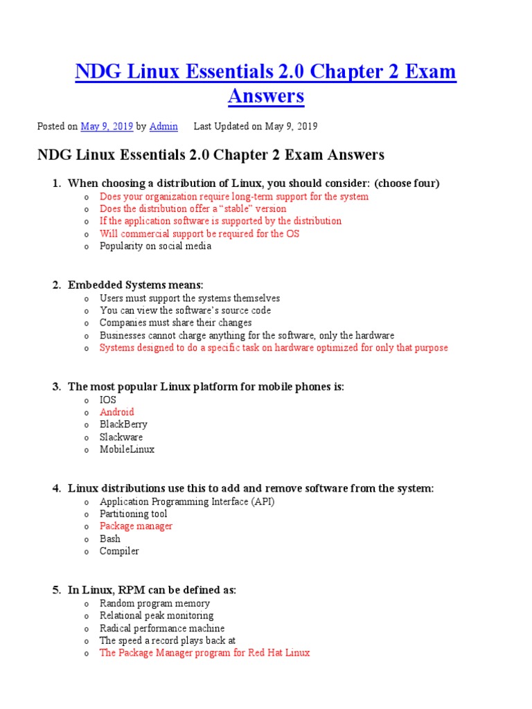 Cisco Ccna Chapter 2 Exam Answers