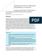 Proyección Epidemiológica de COVID en Chile PDF