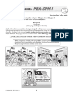 Kertas Model Pra SPM 1 Modul Aktiviti Pintar Bestari Bahasa Melayu Tingkatan 4 PDF