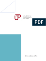 Determinación del peso específico de suelos