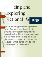Reading and Exploring Fictional Works