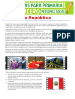 La República Del Perú para Tercer Grado de Primaria 2