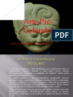 Arte Pré Colombiana e Pré Cabralina