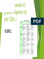 Rubric For A Graphic Organizer Presentation